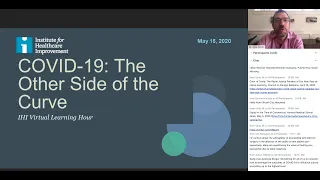 IHI Virtual Learning Hour Special Series: COVID-19: The Other Side of the Curve