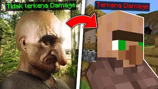 SETIAP AKU TERKENA DAMAGE, MINECRAFT GW TAMBAH TIDAK REALISTIC!