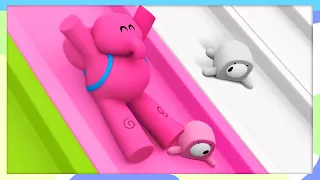 Slides and Aliens | FUNNY VIDEOS and CARTOONS for KIDS of POCOYO in ENGLISH