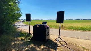 Testing my new PA Setup in the polder | the box pro TP218/1600 MkIII & DSP 115