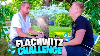 Flachwitz Wasserschlacht 🤣 💦(mit Papa)