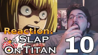 Reaction: A SLAP ON TITAN 10: Armin Incarnate (Season 1 Finale), #AirierReacts