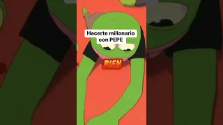 ¿Hacerte millonario con PEPE? #pepecoin #criptomeme #pepe #criptomoneda