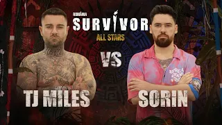 Jocul pentru imunitate! TJ Miles vs Sorin Pușcașu | SURVIVOR ROMANIA ALL STARS