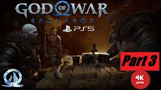 God of War Ragnarök New Game+ Playthrough & Gameplay Part 3 [4K 60FPS PS5] NO COMMENTARY