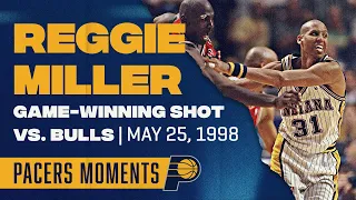 Reggie Miller Game-Winning Shot - Indiana Pacers vs. Chicago Bulls (May 25, 1998)