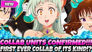 *BREAKING NEWS* COLLAB UNITS CONFIRMED! BUT IT'S THE FIRST EVER COLLAB OF IT'S KIND (7DS Grand Cross