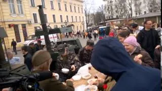 Одесса 10 апреля 2014. С 70-й годовщиной освобождения Одессы от немецких захватчиков