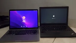 MacBook Pro M1 (2020) vs Thinkpad X260 i7 6600u (2016) Hackintosh Boot Time