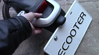 Ecooter E1R 3я серия разборка скутера