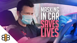 Billions Of Lives Saved By Man Wearing Mask While Alone In Car