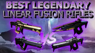 How to Obtain the BEST Linear Fusion Rifles in Destiny 2
