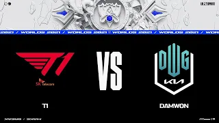 DK vs T1 | Worlds 2021 Полуфинал День 1 | DWG KIA vs T1 | Игра 4