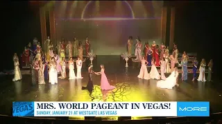 Mrs. World Pageant in Las Vegas