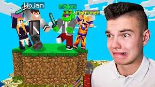 NAJWIĘKSZA WOJNA NA WOJANOWICACH w Minecraft! (Wojan i Kati vs Palion i Matruner)