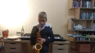 🎷 Ф. Шуберт "Вальс" исп. Иван Шандаевский 7 лет (12.04.2022) г. Химки Сопрано саксофон