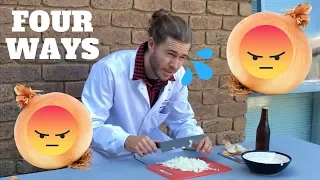 HOW TO CUT ONIONS WITHOUT CRYING (SCIENCE)