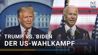 Der US-Wahlkampf 2020: Donald Trump gegen Joe Biden