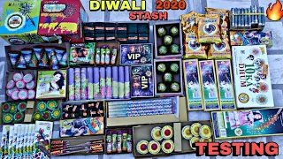 Diwali Crackers Testing | Testing Diwali Stash | Crackers Testing 2020