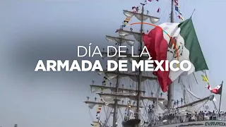 Así se conmemoró el Día de la Armada de México; se dejó una cápsula del tiempo