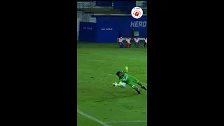 An outstanding double save, courtesy - Debjit Majumder! ⚡🧤 | #HeroISL #LetsFootball #Shorts