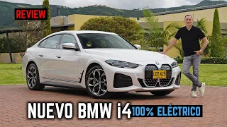 BMW i4 eDrive40 M Sport  🔋 Un Gran Coupé eléctrico muy dinámico ⚡ Prueba - Reseña (4K)