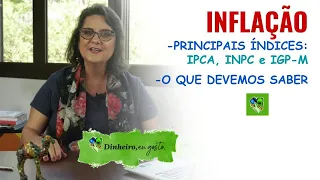 Inflação e os principais índices: INPC, IPCA, IGP-M. O que devemos saber.