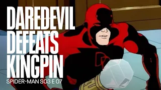 Spider-Man and Daredevil defeat Kingpin | Spider-Man: The Animated Series