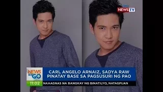 NTG: Carl Angelo Arnaiz, sadya raw pinatay base sa pagsusuri ng PAO