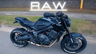 CB650R AKRAPOVIC 2023 [RAW POV]