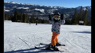 5 Year Old Vincent Skiing at Breckenridge, Colorado (December 2020)