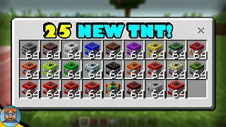 This Addon Adds 25 AMAZING TNT! | Minecraft Bedrock