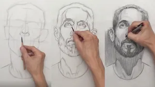 Using the Head Abstraction to Draw a Face | Wake and Draw #37