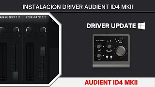 Audient ID4 MKII Driver Instalacion