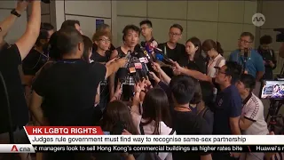 CNA: In-depth discussion of Hong Kong's legalisation of same-sex civil unions