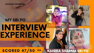 MY SBI PO INTERVIEW EXPERIENCE|| SCORED 47/50|| INTERVIEW QUESTIONS||