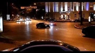 EPIC Street Drift. R34 Skyline VS Supra (1080p)