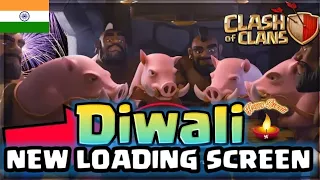 NEW DIWALI LOADING SCREEN FOR INDIANS | Huge Update | Clash of Clans