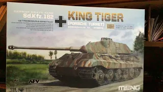 King Tiger (Tiger-II) Meng 1/35 Обзор. 1 часть