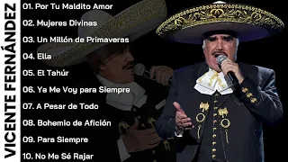 VICENTE FERNANDEZ MEJORES CANCIONES - VICENTE FERNANDEZ 40 GRANDES ÉXITOS MIX