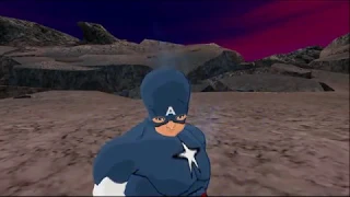 Team Captain America VS Team Superman | DBZ Tenkaichi 3 (MOD) From Avengers