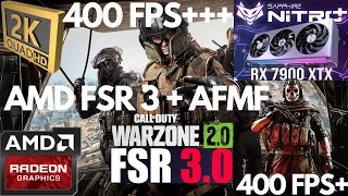 Call of Duty: Warzone 2K - AMD FSR 3 + AFMF| RX 7900 XTX NITRO+ | Ryzen 9 5950X