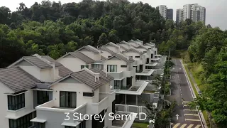 Drone View 19 Perdana Semi D House at Pandan Perdana Cheras