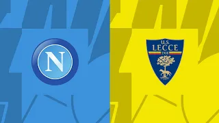 Napoli-Lecce 38° giornata di Serie A 2023-2024 Pes 21