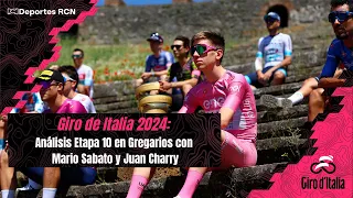 Giro de Italia 2024: Análisis Etapa 10 en Gregarios con Mario Sabato y Juan Charry