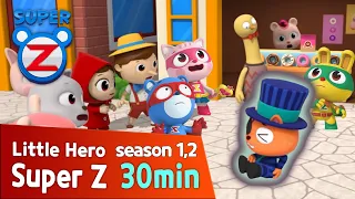 [Super Z 1,2] Little Hero Super Z l 30min Play l Alphabet Game K l