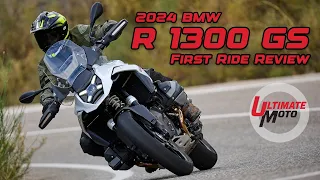2024 BMW R 1300 GS First Ride Review | Ultimate Motorcycling