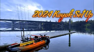 2024 Kayak Bass Fishing Tournament Setup | Old Town Sportsman PDL 120 | YakAttack Black Pack 16X16