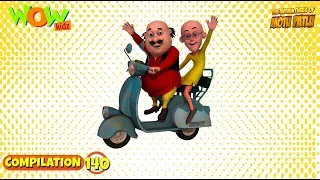 Motu Patlu - Non stop 3 episodes | 3D Animation for kids - #140