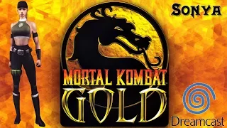 Sonya - Mortal Kombat Gold - Dreamcast Playthrough